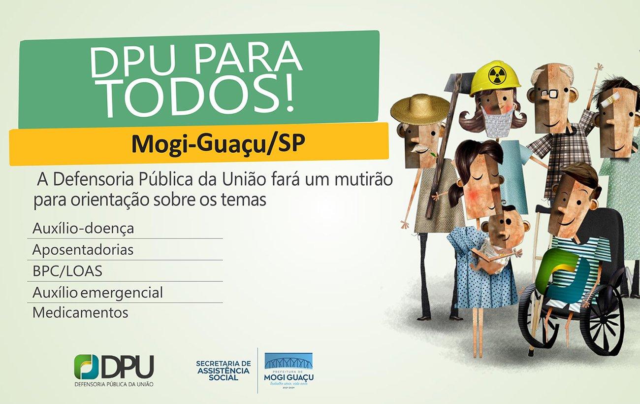 Parceria com Defensoria Púbica traz mutirão de orientações legais para famílias de baixa renda