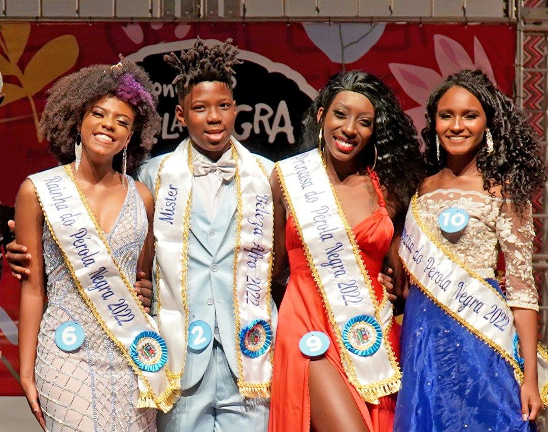 Irmãos são eleitos Pérola Negra e Mister Beleza Negra 2022