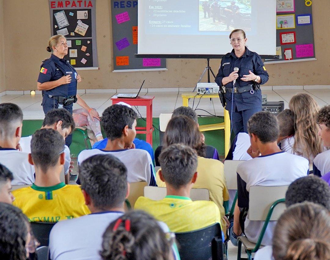 Secretaria de Segurança inicia Guardiã da Mulher com ciclo de palestras nas escolas da rede municipal