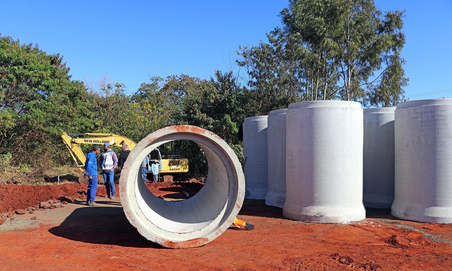 SAMAE inicia construção de novo módulo do Tratamento de Esgoto da Avenida Brasil