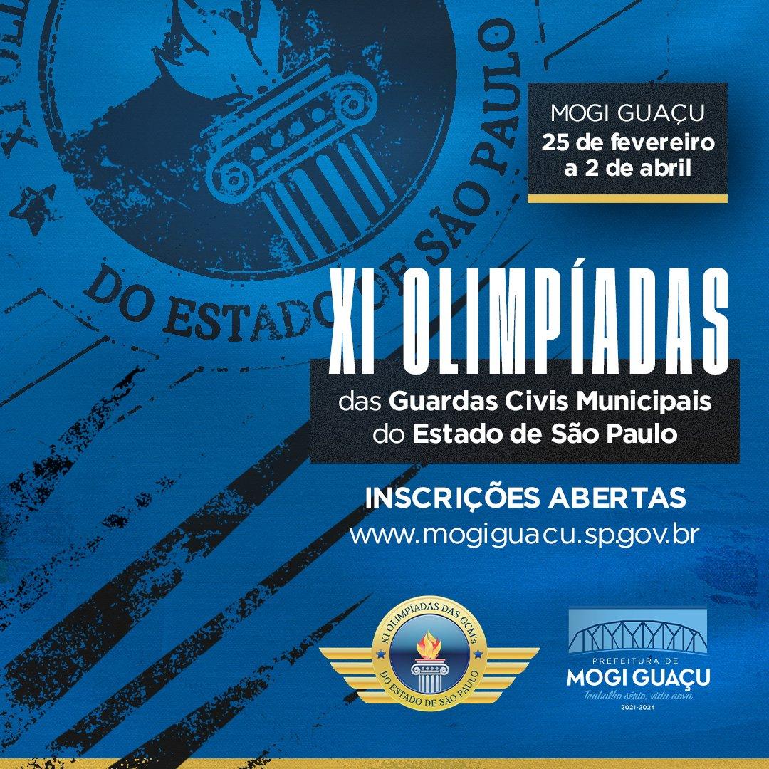 19 cidades confirmam participação na 11ª Olimpíadas das Guardas Civis Municipais do Estado de São Paulo