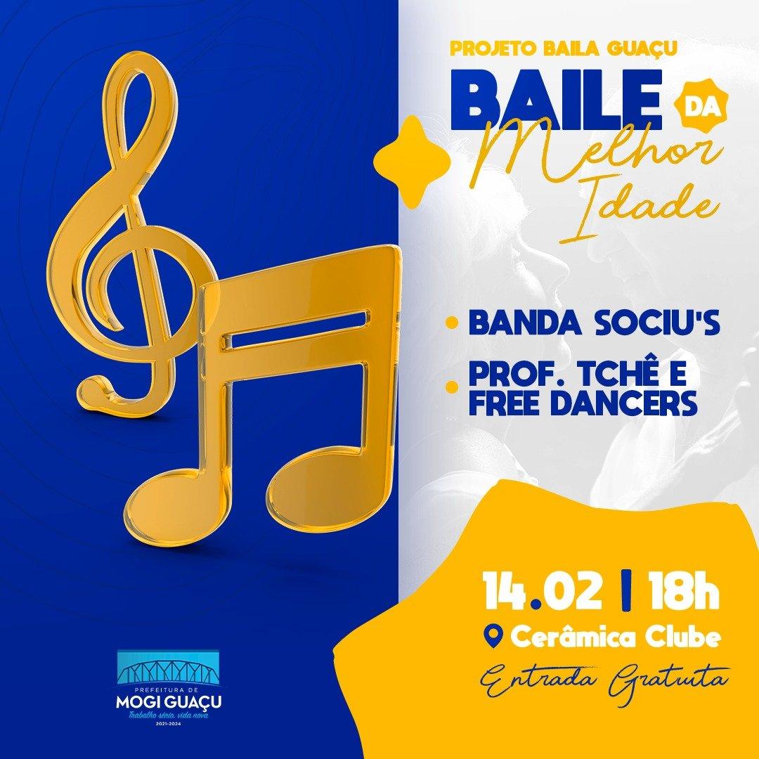 Projeto Baila Guaçu é voltado para o público da Melhor Idade