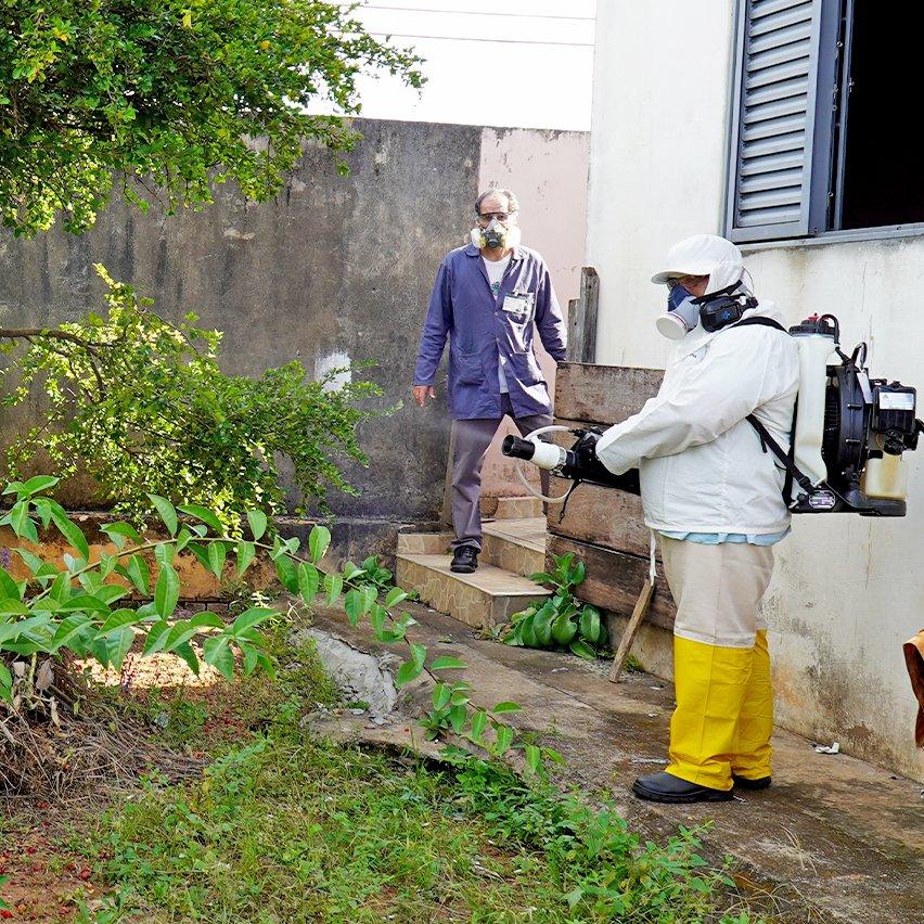 VE inicia nebulização costal na Zona Leste de Mogi Guaçu