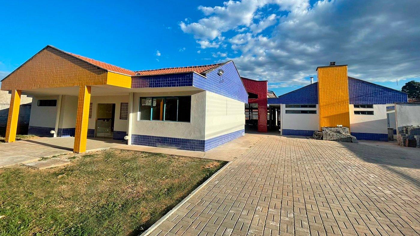 Avançam as obras de conclusão da creche Guaçu Mirim