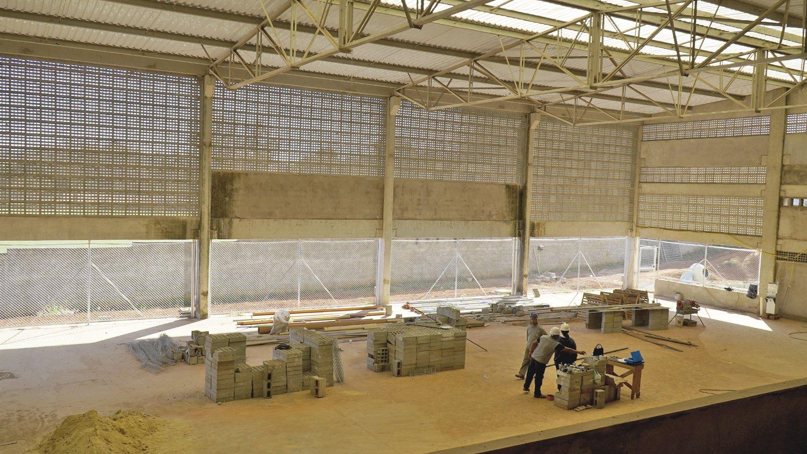 Obras na nova Escola Estadual de Martinho Prado avançam com previsão de entrega para dezembro