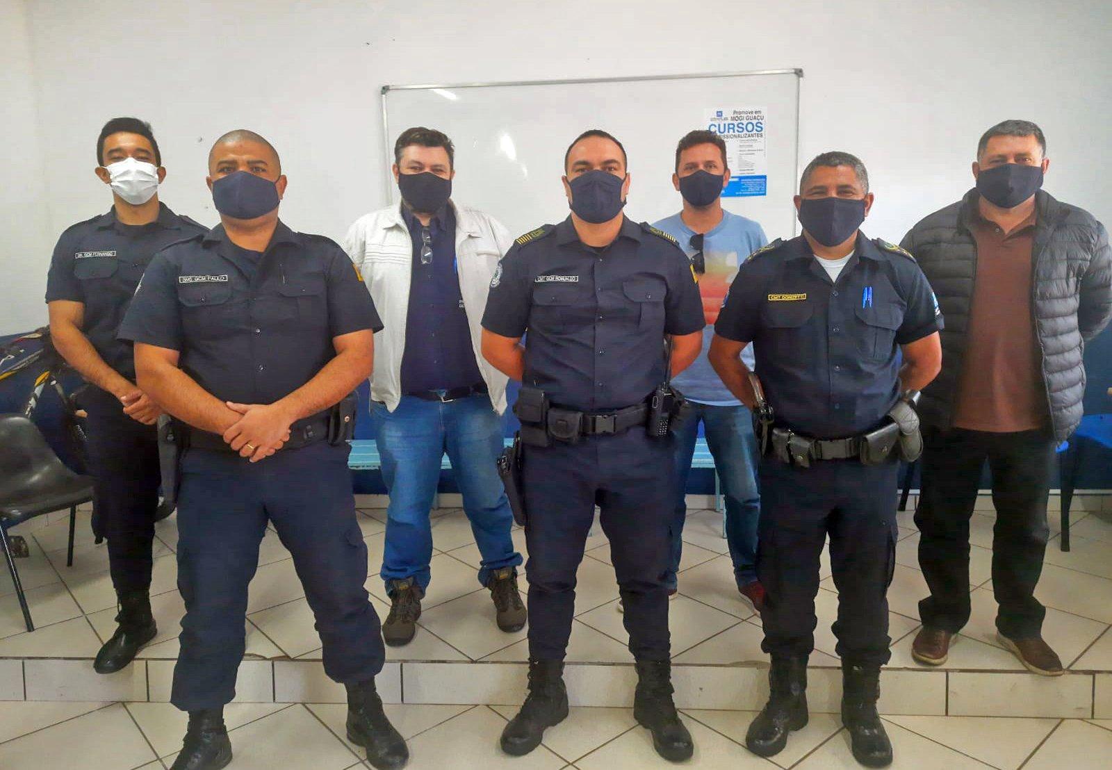 GCM de Mogi Guaçu recebe visita da Guarda Civil de Guaxupé