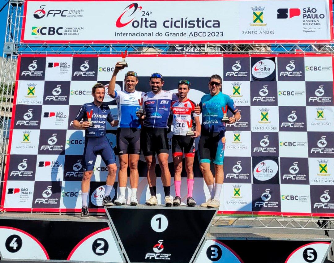 Equipe de ciclismo conquista dois ouros e três pratas na 24ª Volta Ciclística do Grande ABCD