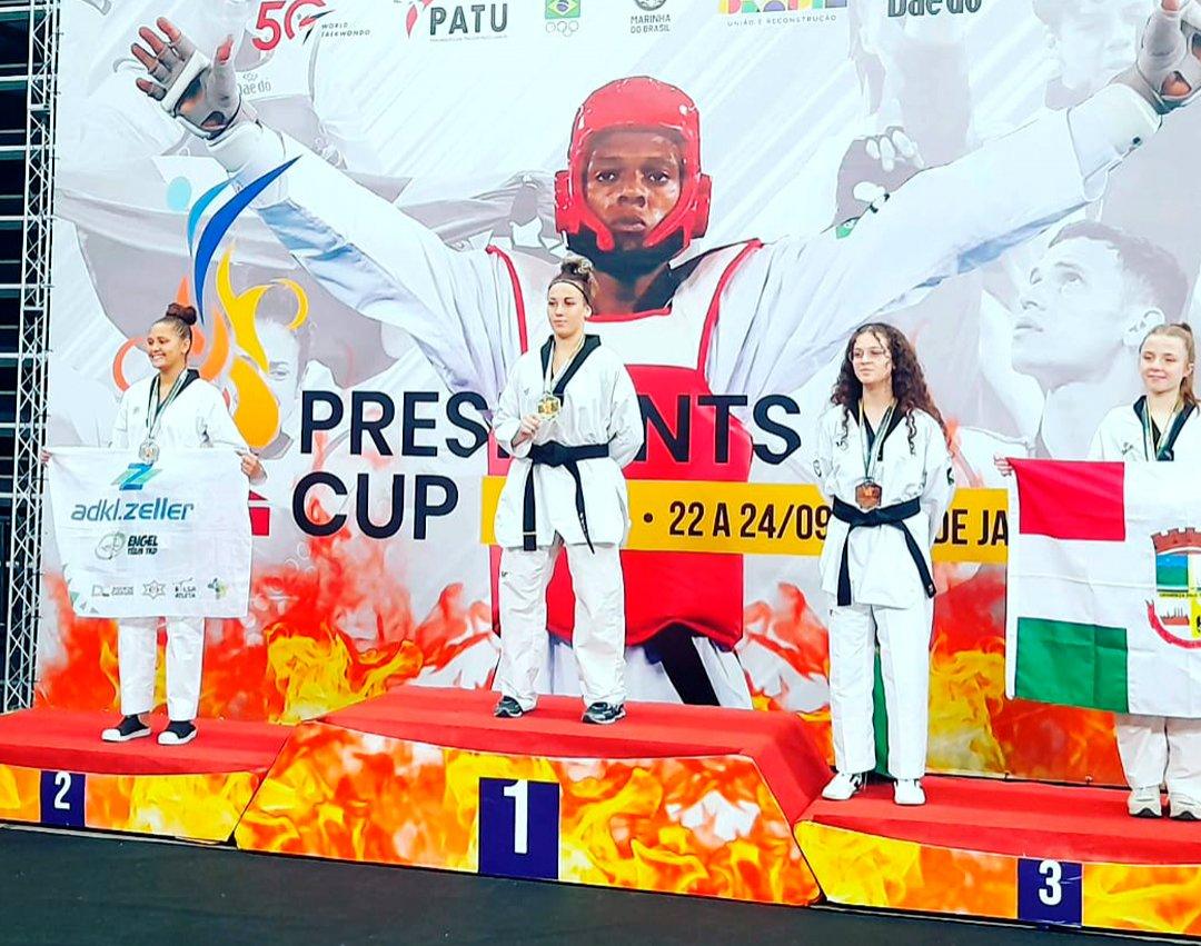 Guaçuana é campeã da Copa América de Taekwondo e garante vaga para disputar o Pan-Americano da modalidade