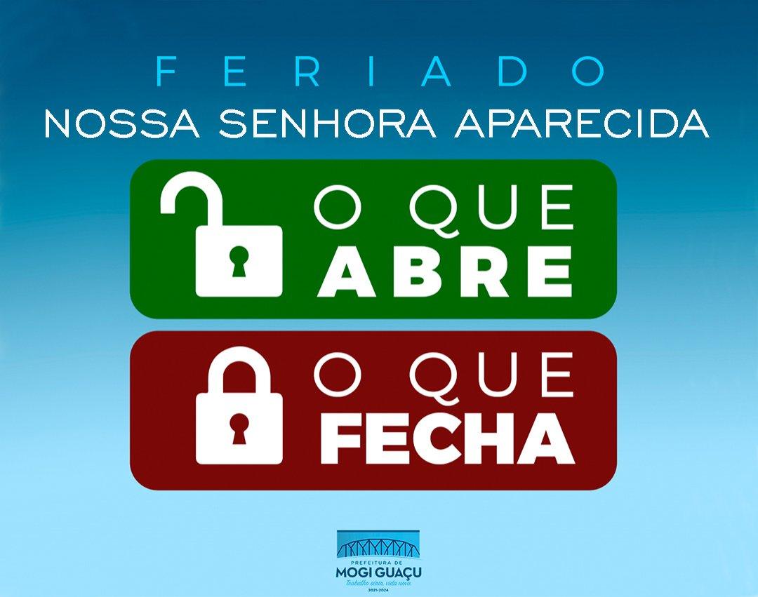 Padroeira do Brasil: confira o que abre e fecha
