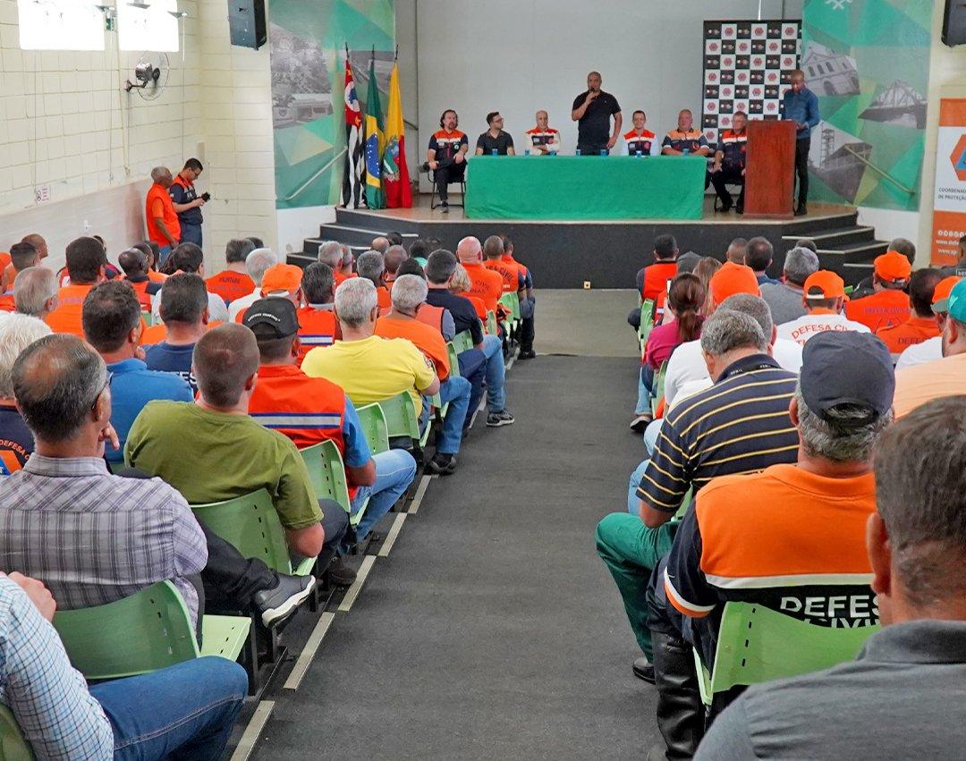 Defesa Civil: Mogi Guaçu sedia treinamento da Operação Chuvas de Verão 2023/2024