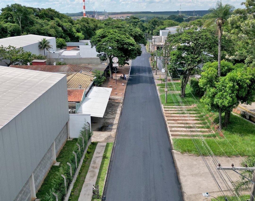 Guaçu Mirim I recebe cerca de 1 km de asfalto novo