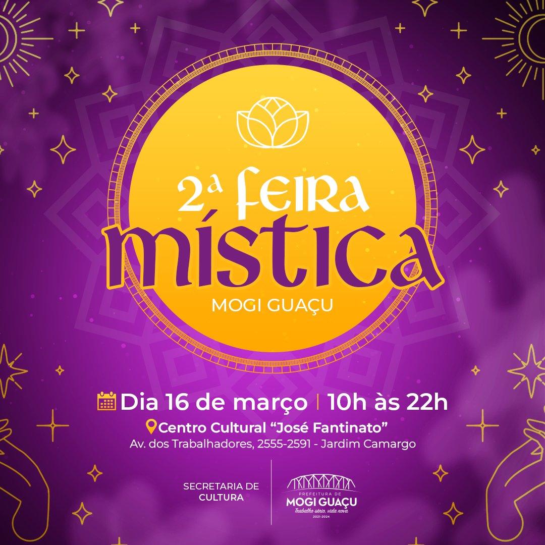 Centro Cultural: 2ª Feira Mística acontece no próximo sábado com entrada franca