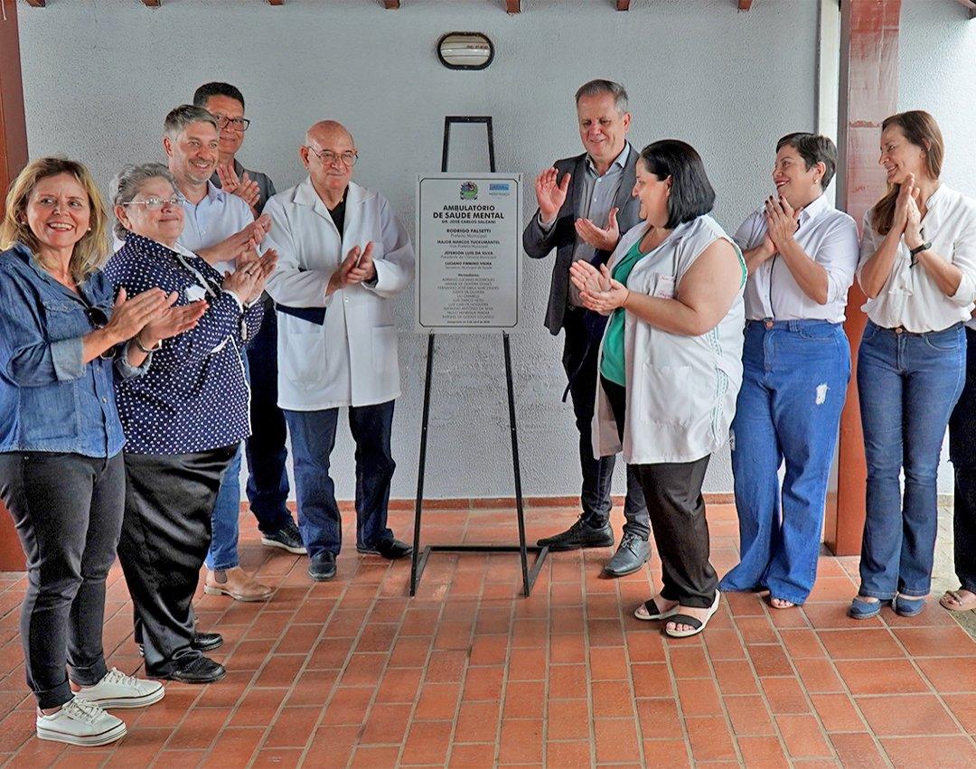 Ambulatório de Saúde Mental de Mogi Guaçu é inaugurado em nova sede