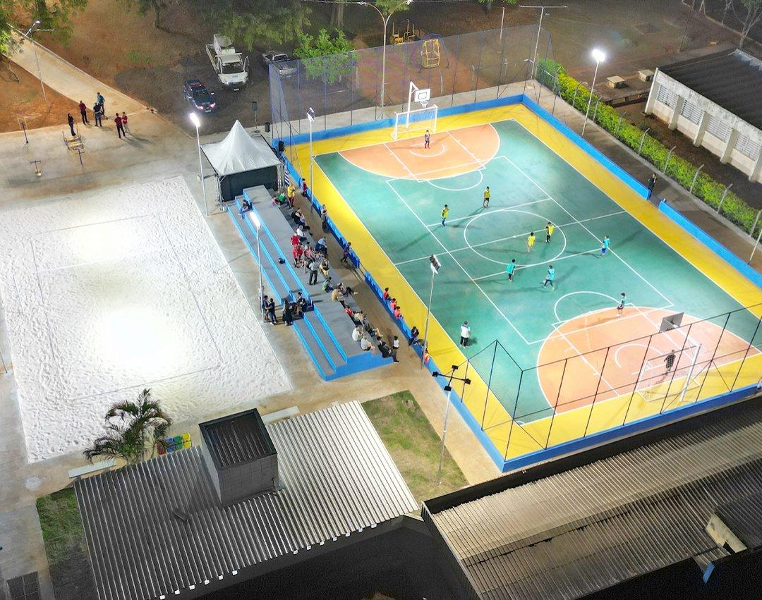 Após revitalização, Centro Esportivo do Jardim São Pedro é entregue para a população