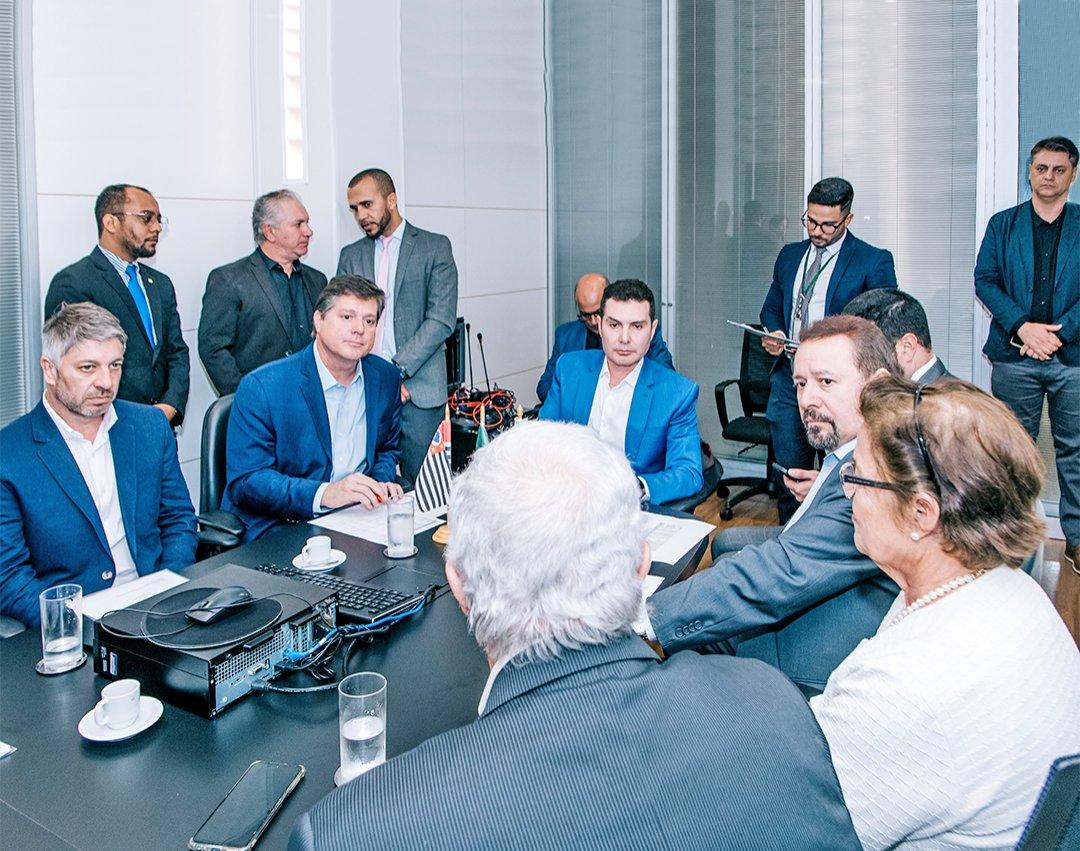 Em reunião com Ministro das Cidades, Rodrigo busca novos investimentos para reforçar abastecimento d’água em Mogi Guaçu