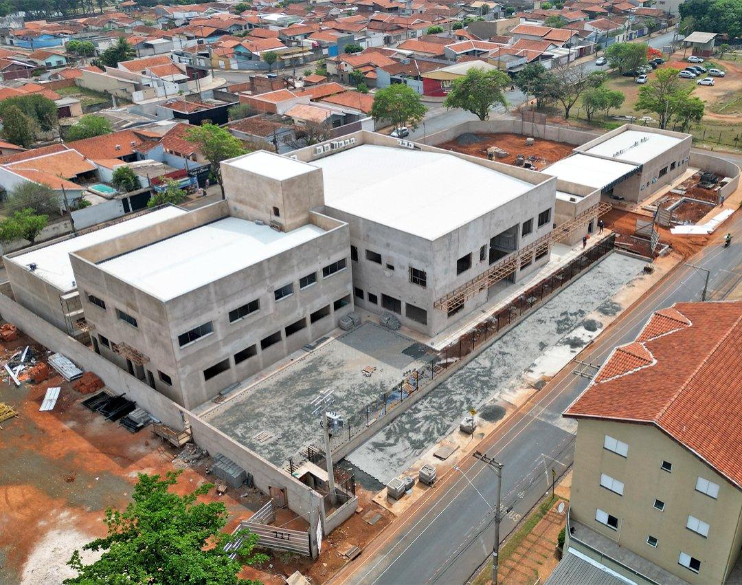 Obras avançam e prédio do novo Batalhão da Polícia Militar deve ser entregue em fevereiro de 2025