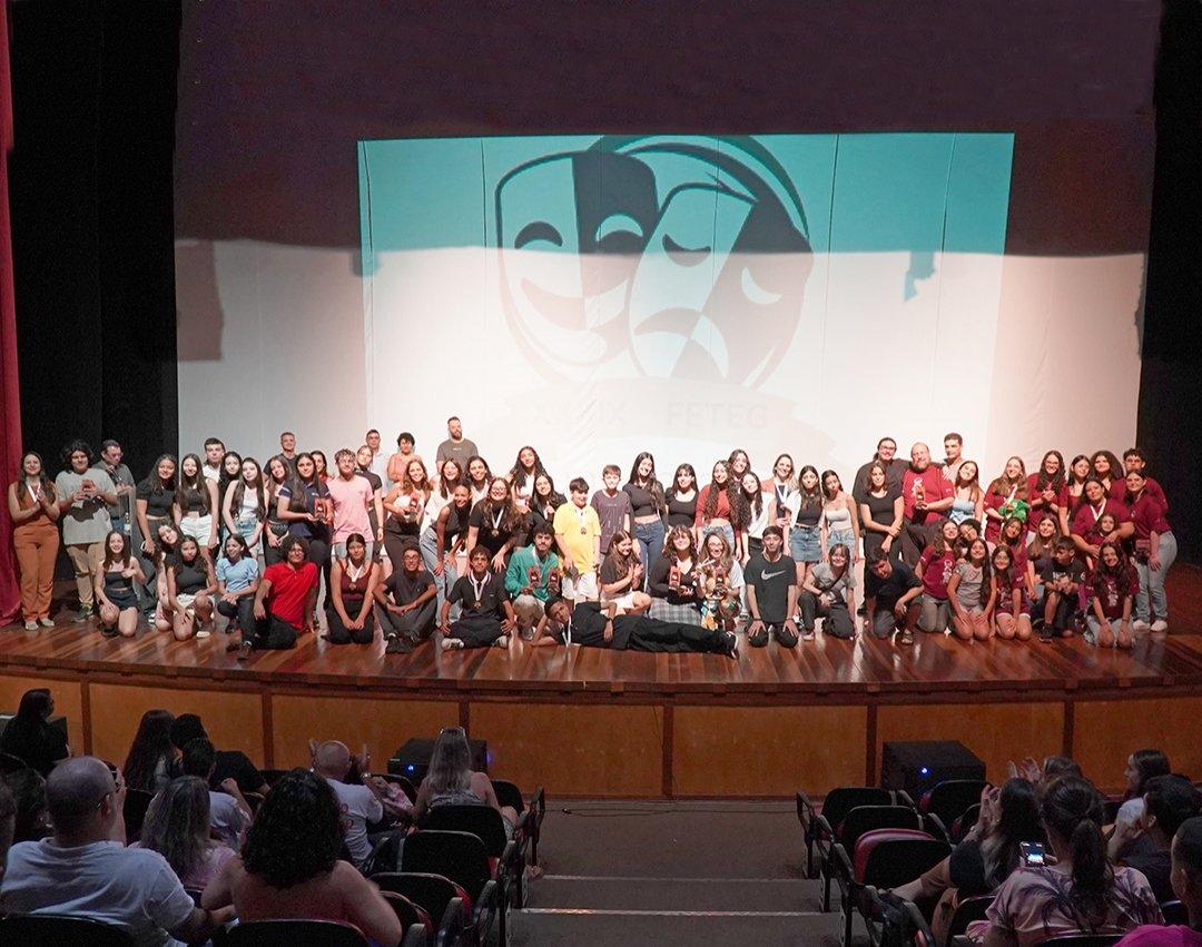 Teatro Tupec: Premiação encerra mais uma edição do Feteg