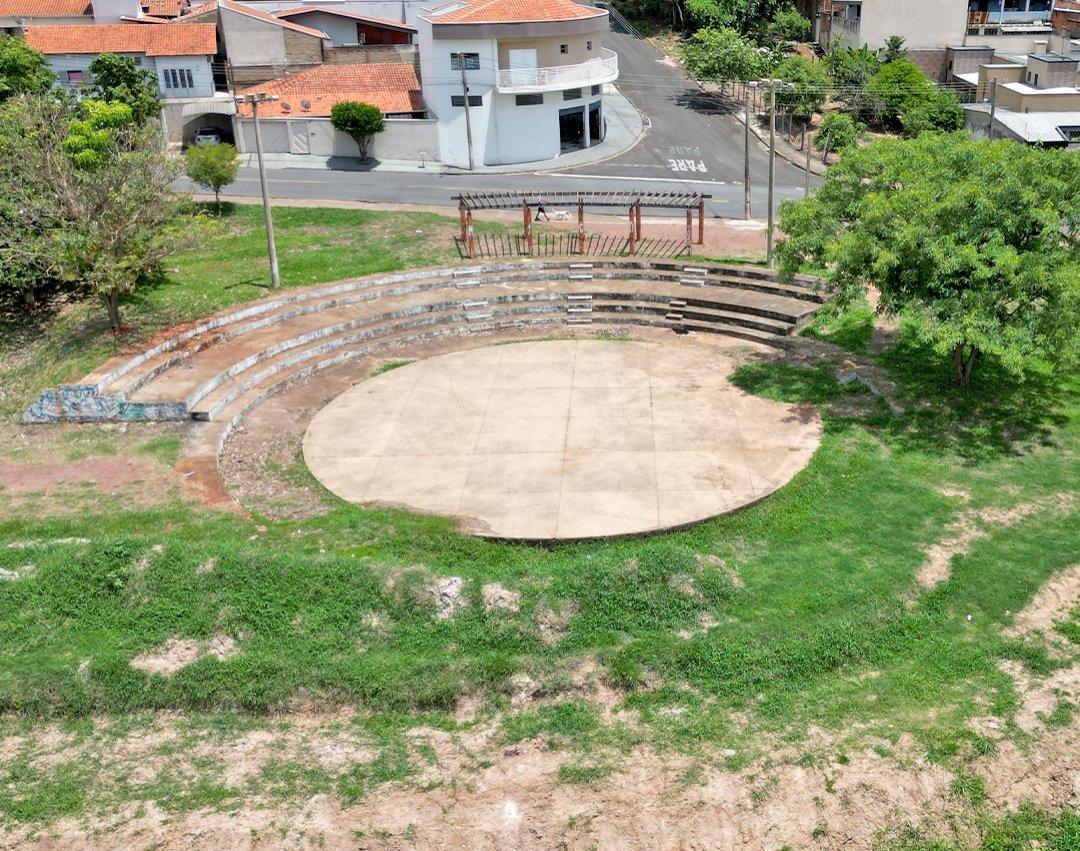 Teatro de Arena do Parque Linear do Córrego dos Macacos será revitalizado 
