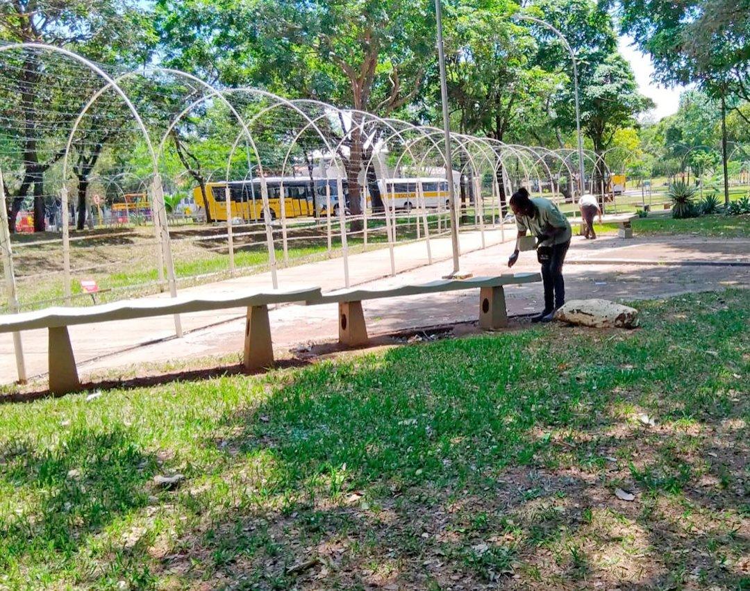 Parque dos Ingás recebe zeladoria completa 