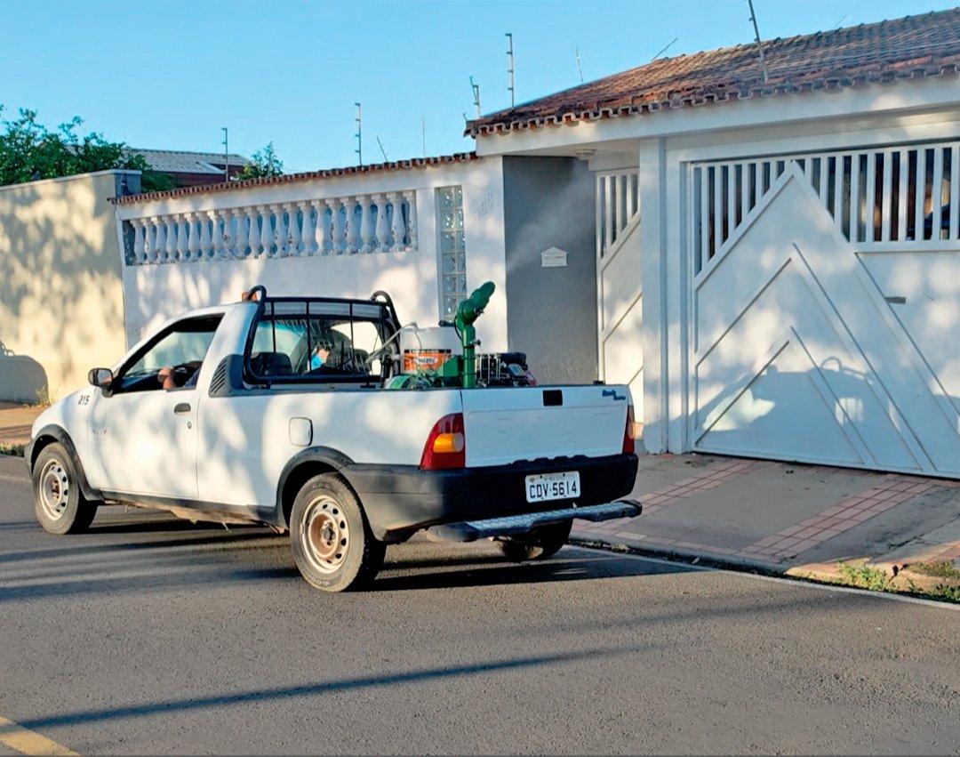 Combate à dengue: nebulização veicular é realizada no Jardim Igaçaba 