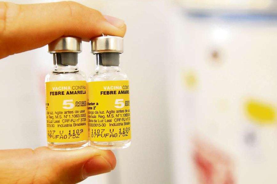 Saúde recomenda vacinação contra a febre amarela para as pessoas não imunizadas