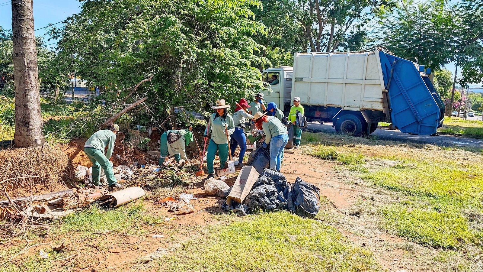Bairro Chácaras Alvorada vai receber mutirão de limpeza pública nesta sexta-feira