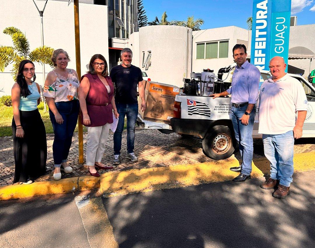 Após pedido do prefeito, Mahle doa ao município novos equipamentos de nebulização