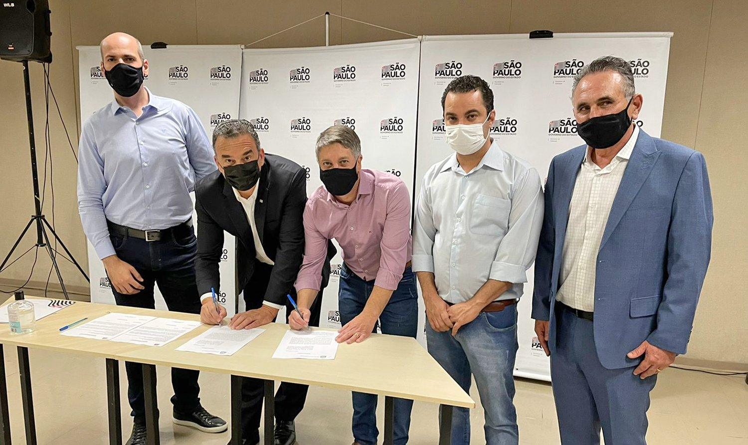 Mogi Guaçu formaliza convênio com Estado para melhorias no acesso ao Fantinato
