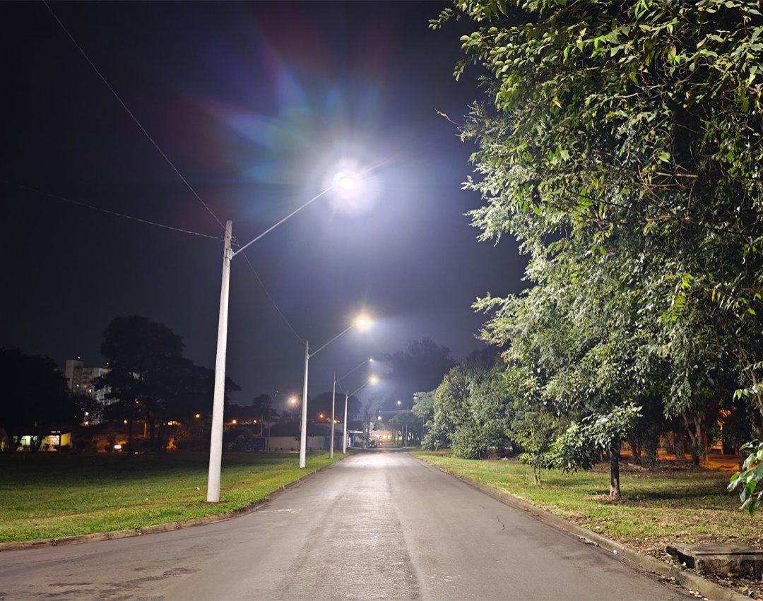 Jardim Esplanada: três vias do bairro têm nova iluminação com tecnologia em Led