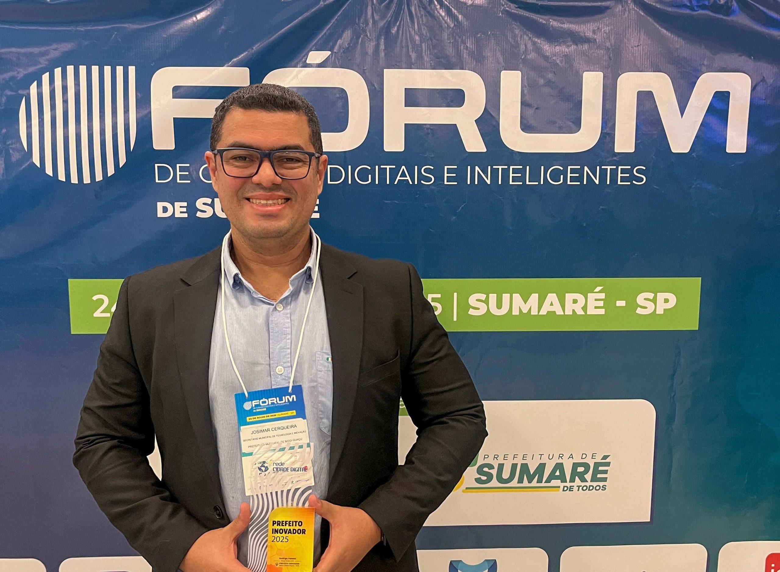 Guaçu Digital rende título de Prefeito Inovador a Rodrigo Falsetti em Sumaré