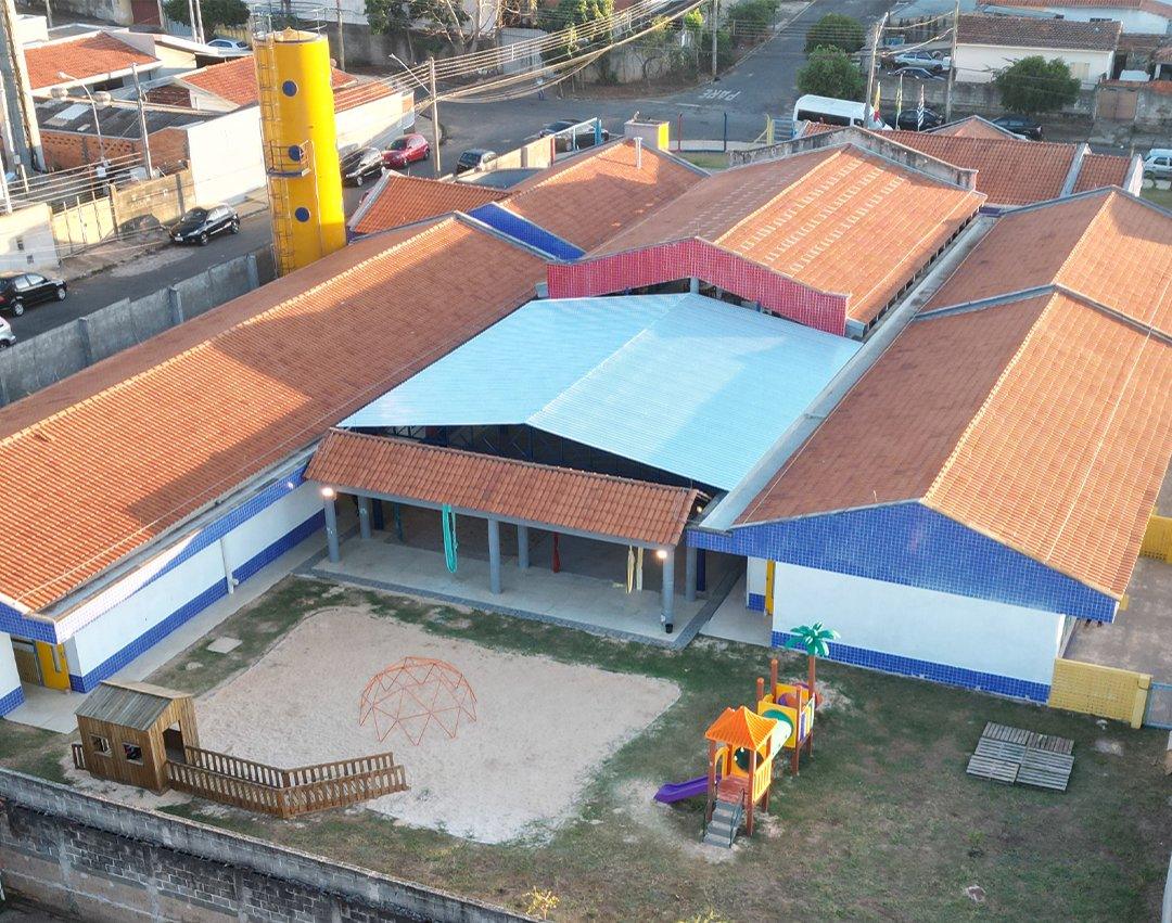 Investimento: creche do Guaçu Mirim ganha nova cobertura   