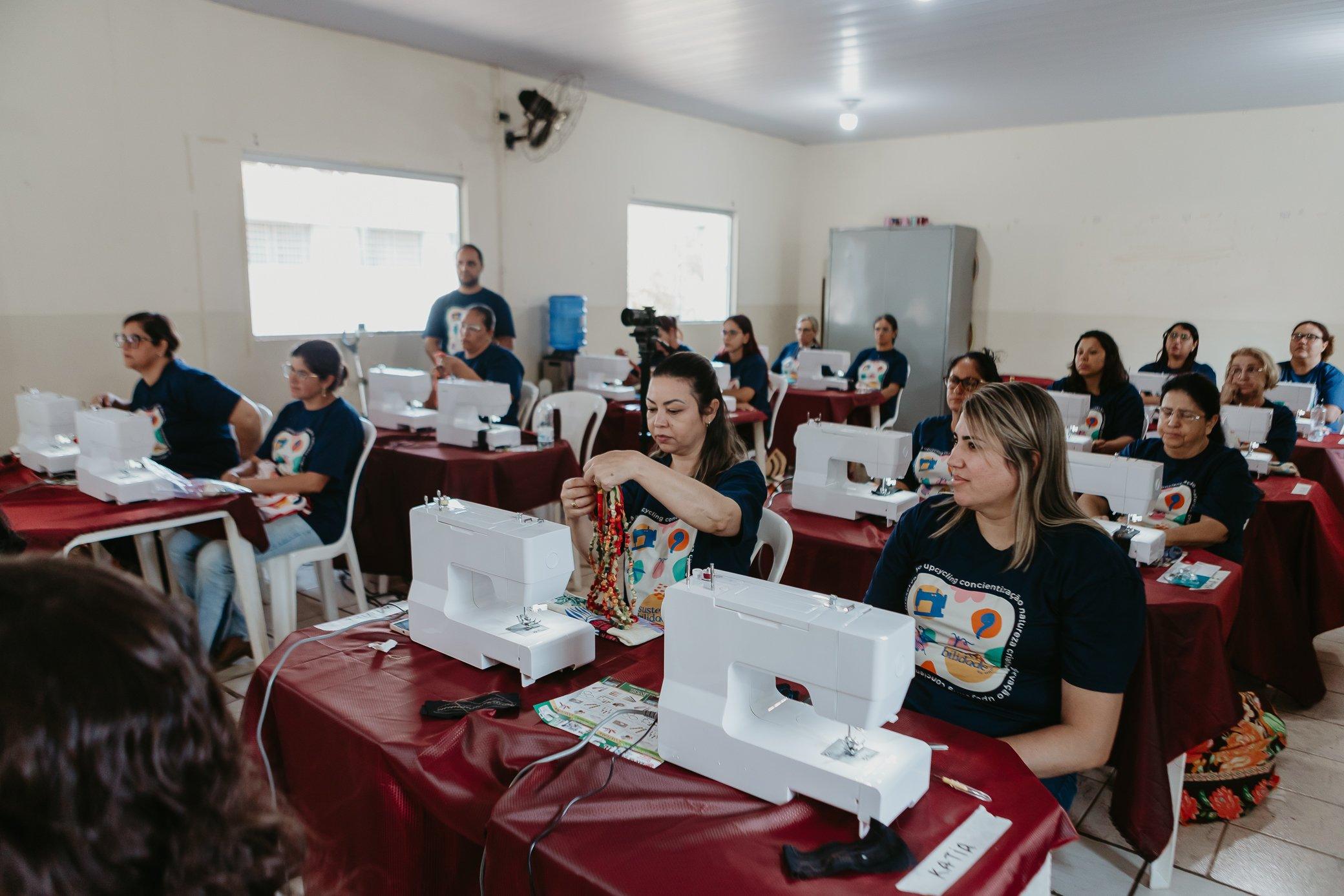 Projeto de corte e costura com foco em reaproveitamento têxtil de Mogi Guaçu bate recorde de inscrição e terá exposição