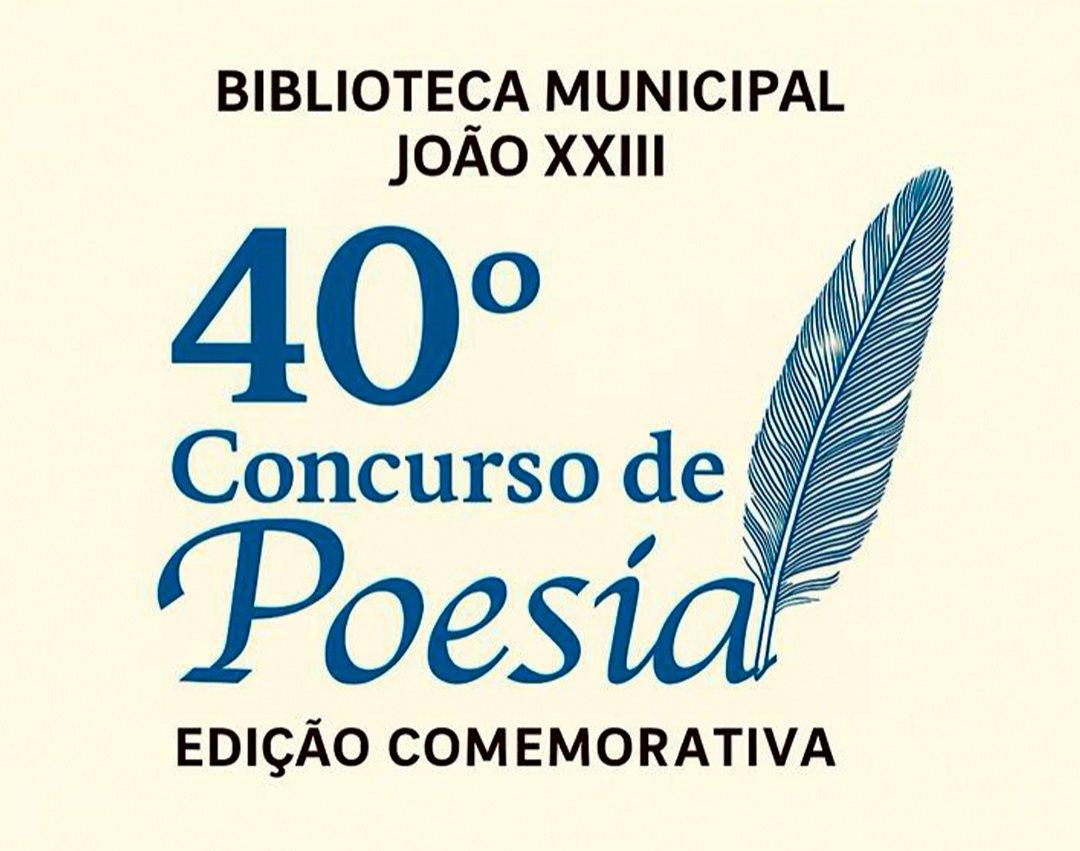 Inscrições para o 40º Concurso de Poesia de Mogi Guaçu terminam no dia 26 de setembro