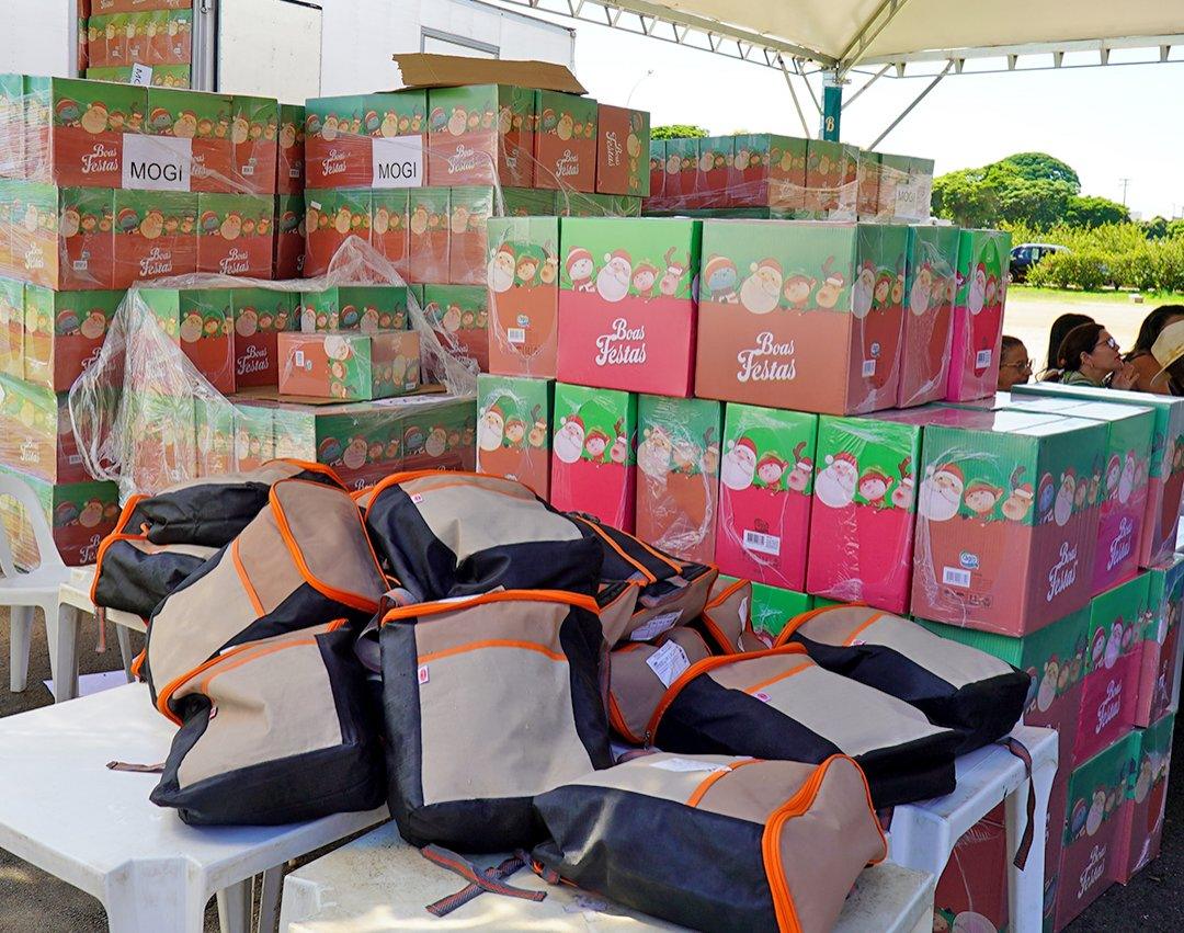 Cestas de Natal dos servidores serão entregues entre os dias 15 e 19 de dezembro 