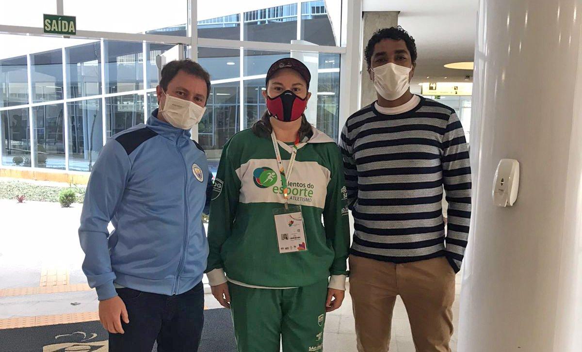 Paratleta guaçuana bate recorde no lançamento de disco das Paralimpíadas Universitárias