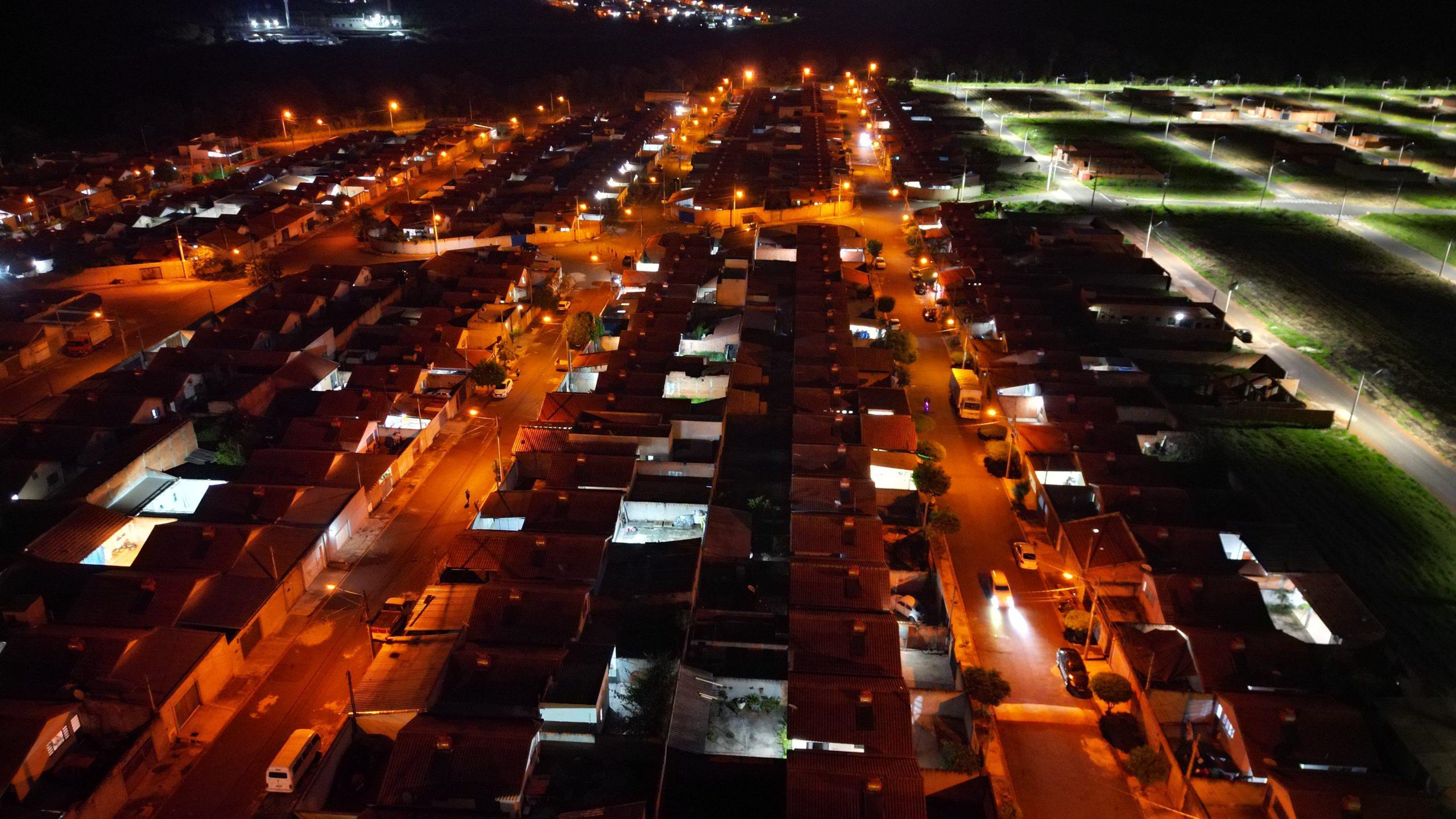 Ypê Amarelo e Jardim Araucária vão receber nova iluminação em LED, a partir desta semana