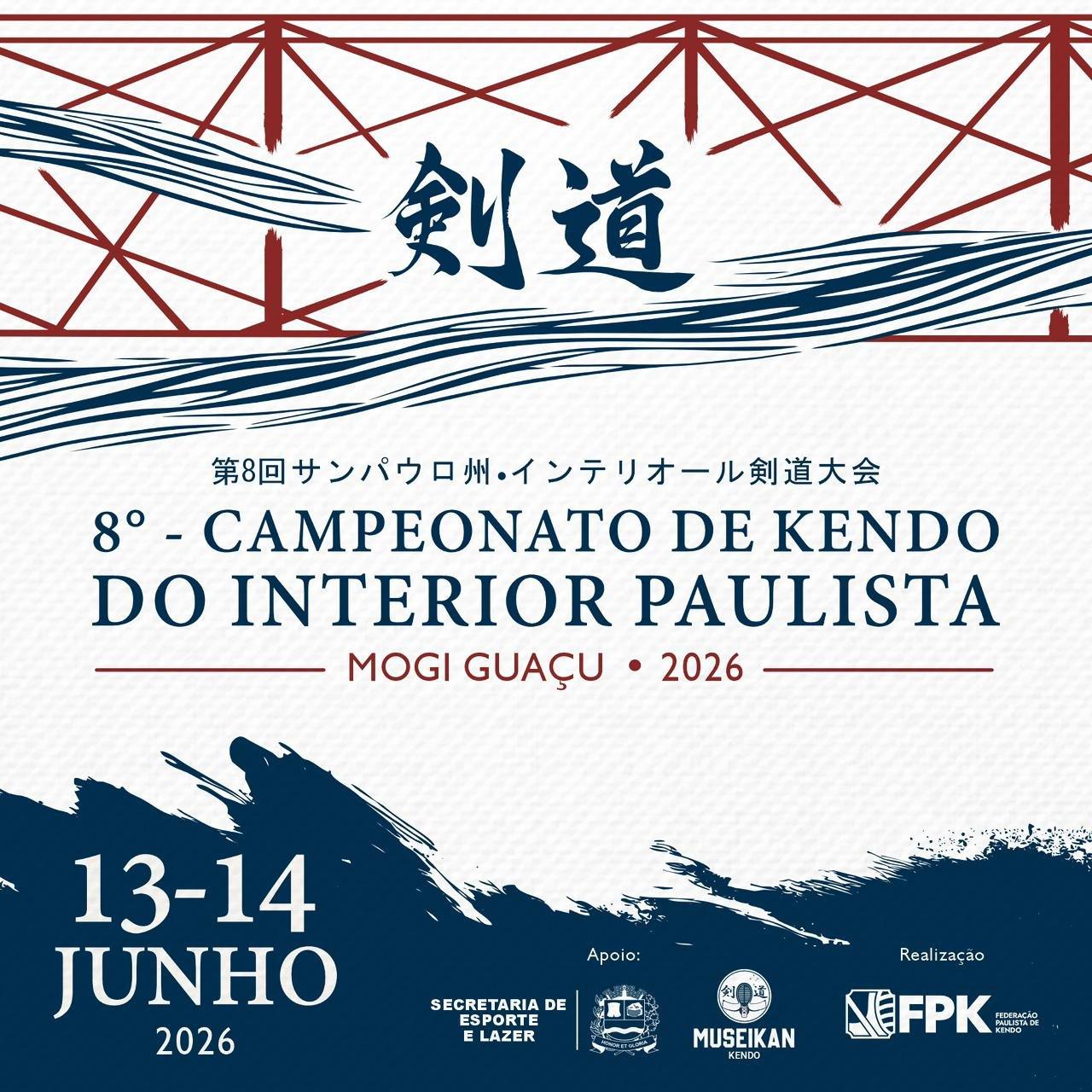 Mogi Guaçu receberá 8º Campeonato de Kendo do Interior Paulista em junho