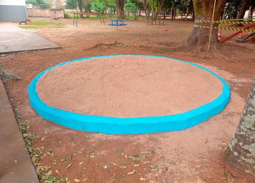 Educação promove manutenção preventiva dos tanques de areia em 39 escolas municipais