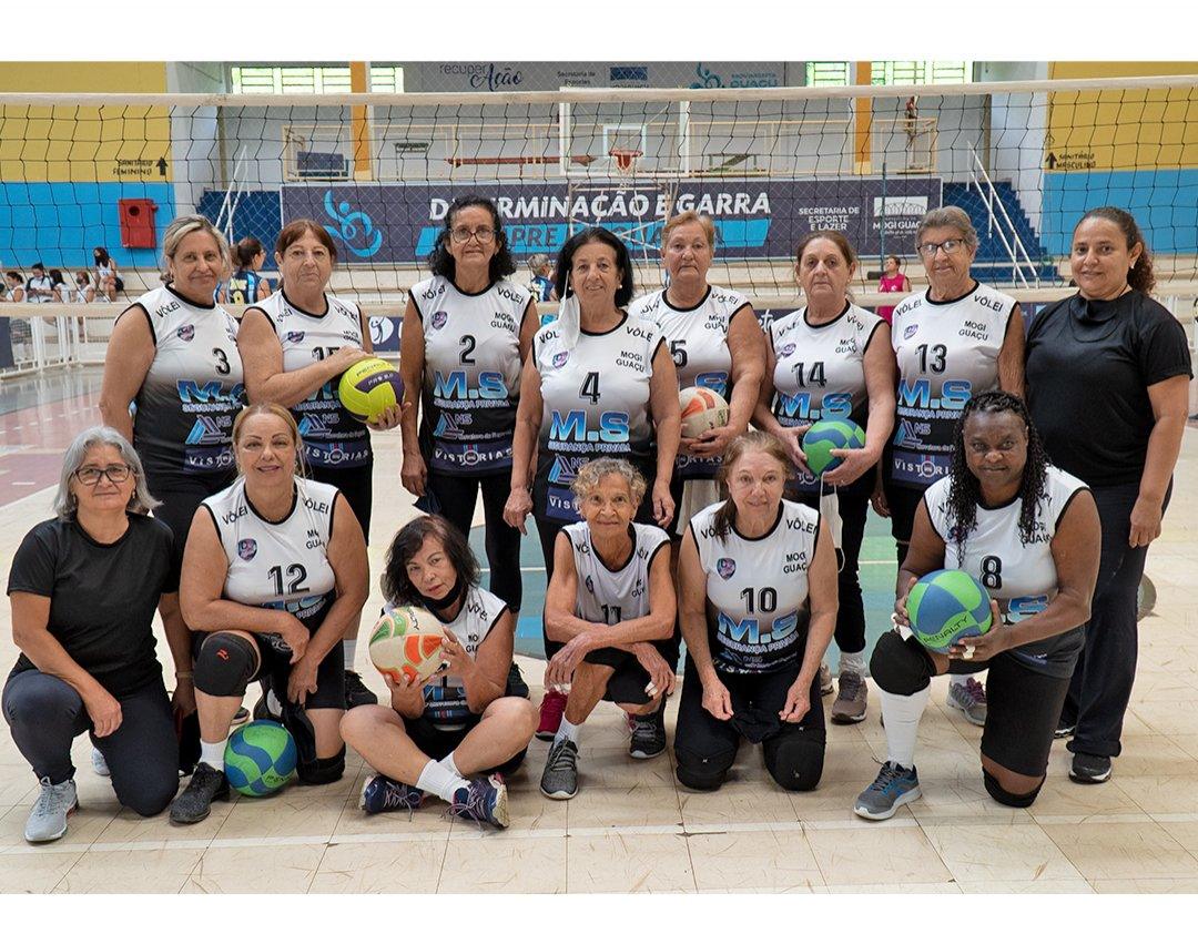 Mogi Guaçu recebe Festival de Vôlei Adaptado dos Jogos da Melhor Idade