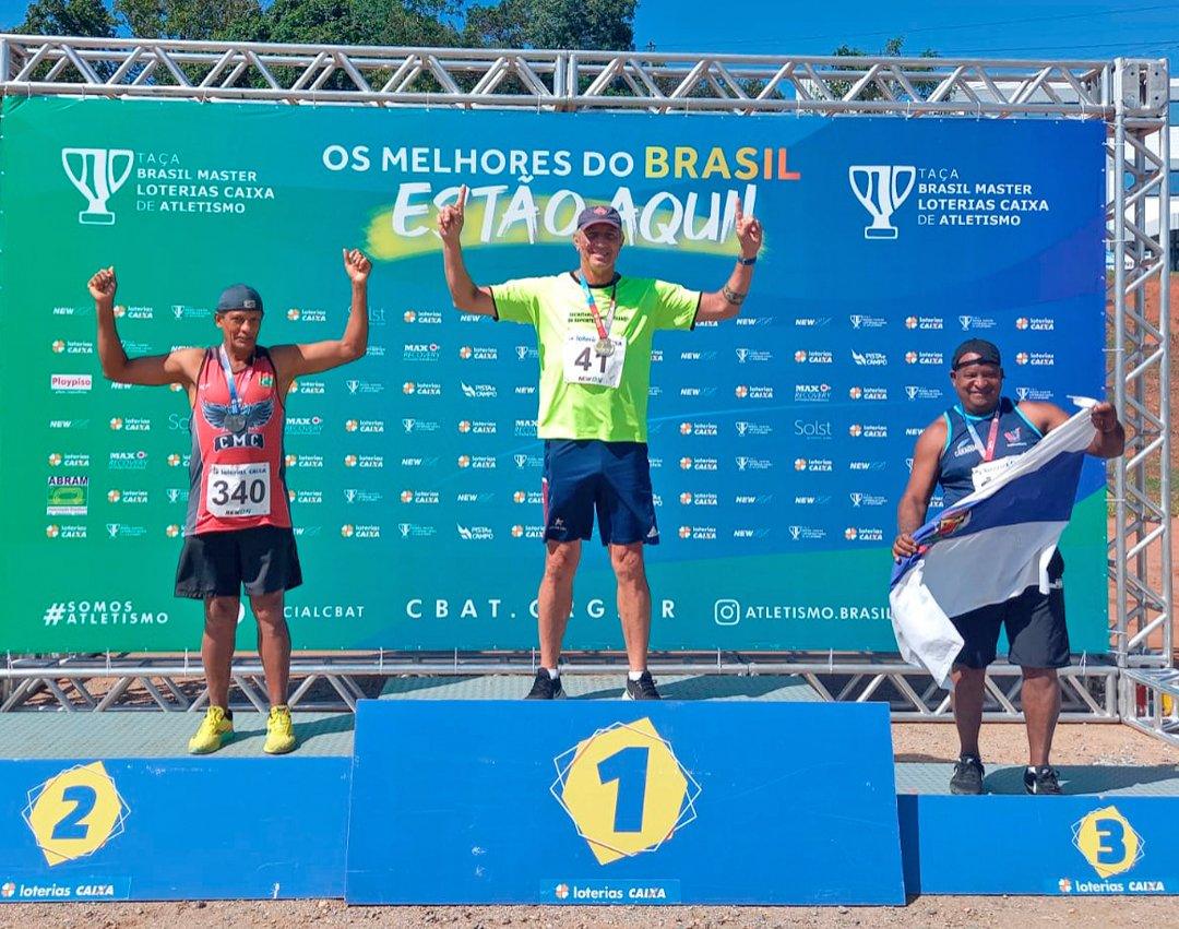 Atletas guaçuanos participam da Taça Brasil Master