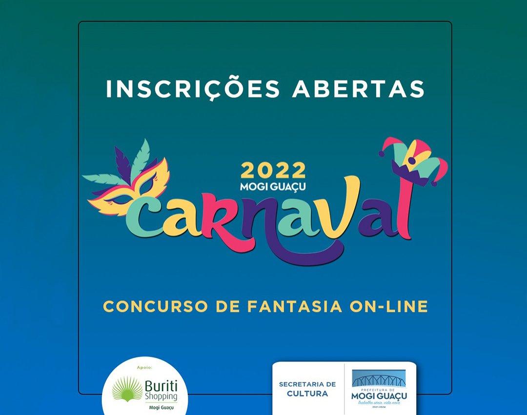 Cultura promove concurso online de fantasias de Carnaval