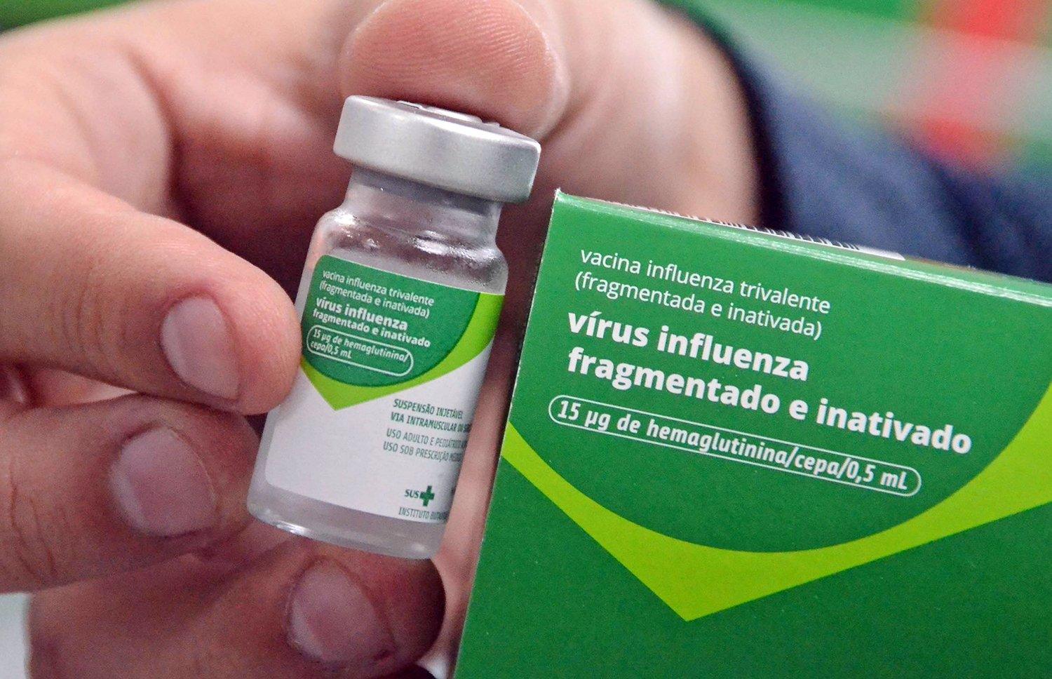 Saúde inicia amanhã nova etapa de vacinação contra vírus causador da gripe