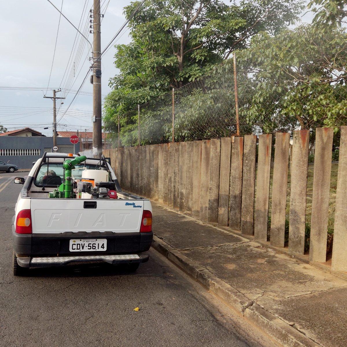 Vigilância Epidemiológica realiza nebulização no Jardim Novo II