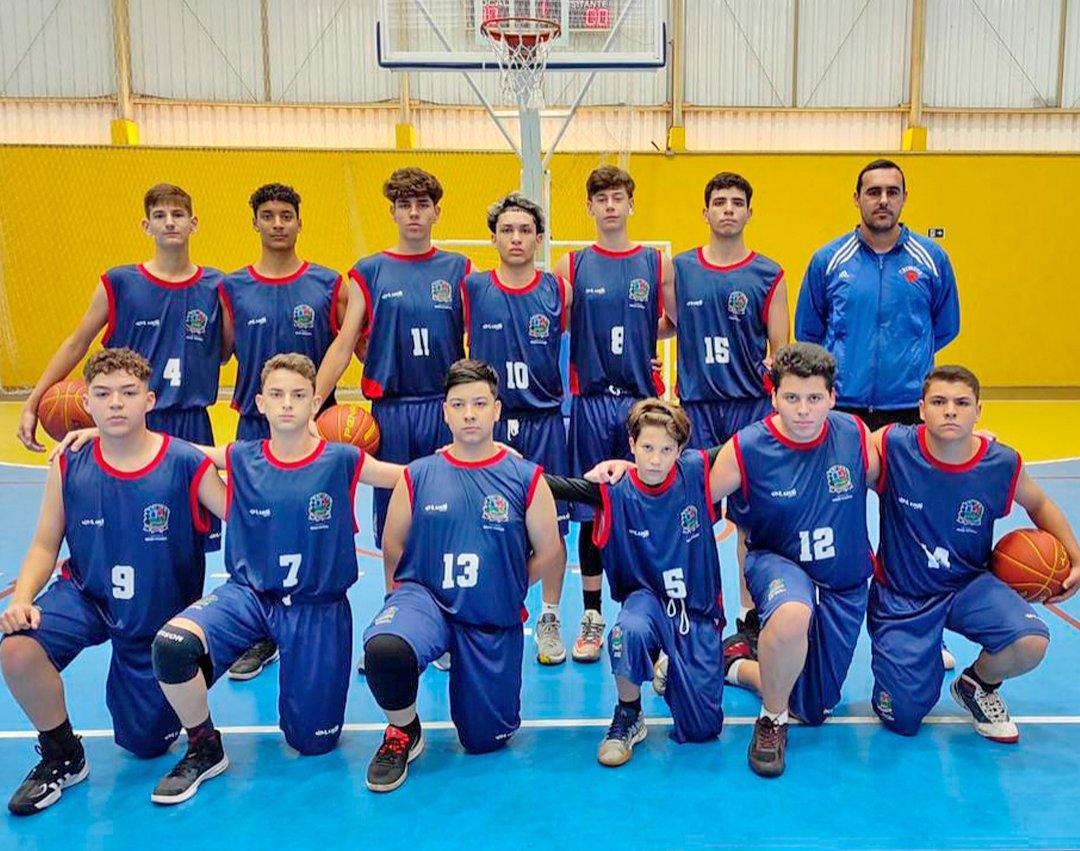 Sub-16 estreia com vitória na série prata da Liga Metropolitana de Basquete
