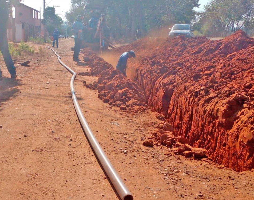 SAMAE inicia obra que ampliará rede de água tratada às Chácaras Alvorada